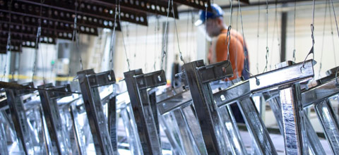 Langlebige Automatenständer aus Metall von Grewe-Metalltechnik.